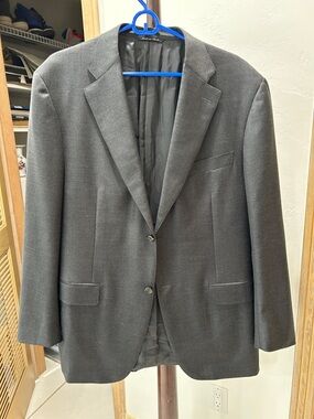 Canali Charcoal Gray Two-Button suit